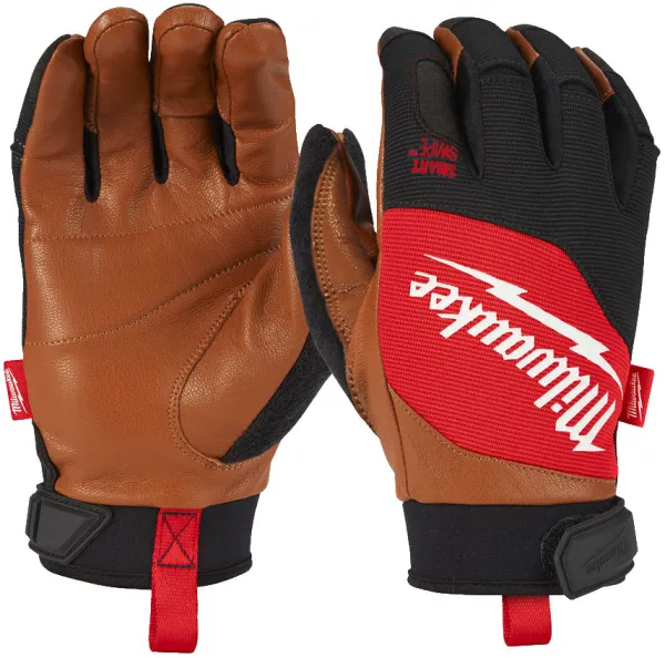 Milwaukee Work Gloves Leather M/8