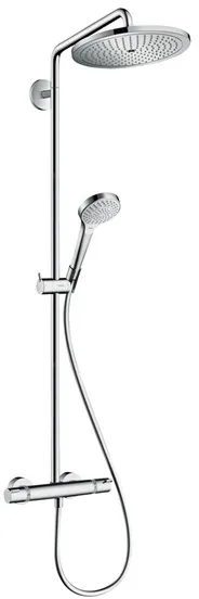 Hansgrohe Croma 160 shower system, 1 spray type, chrome