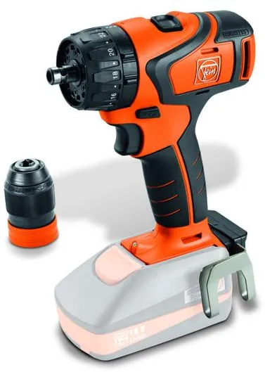 Fein Module with infinitely adjustable bevel angles and depths for edge processing. GRIT GHBK