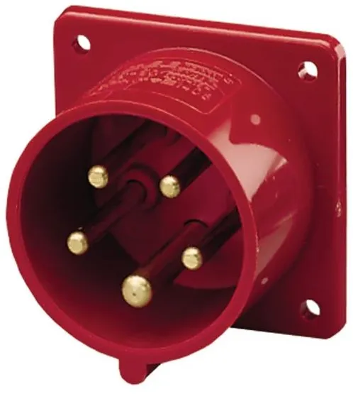 Mennekes CEE appliance inlet 5 pole 16A 400V IP44 6H
