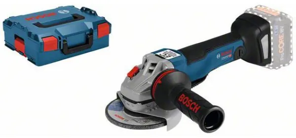 Bosch Cordless Angle Grinder GWS 18V-10 PC SOLO L-BOXX